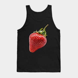 Fresh Single strawberry Tank Top